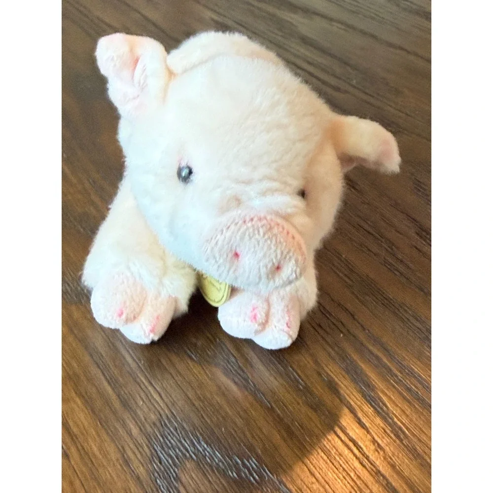 Aurora Miyoni Piglet Plush Toy Unisex Small Pink Excellent Realistic Stuffed Pig